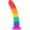 Dildo Unicorn Dancer L 17.5 Ø 3.5 Cm Rainbow Silicone à prix réduits 5